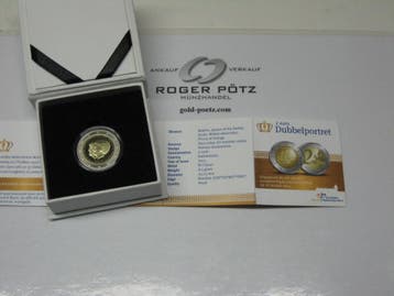 Nederland 2 Euro 2013 Pp Thronwechsel Doppelportrait kope..., Verzenden