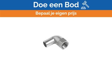 Bieden: Osculati 90 degrees Hose Barb Stainless, Ophalen of Verzenden, Nieuw