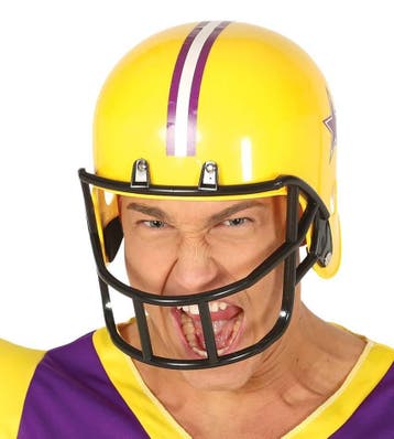 American Football Helm Geel, Verzenden, Nieuw