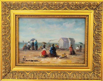 Camille Rousseau (1949) - Dimanche en Normandie ~