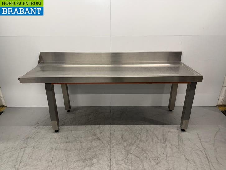 Acier inoxydable Table dégouttage T.B.V. Lave-vaisselle, Articles professionnels, Horeca | Autre, Envoi