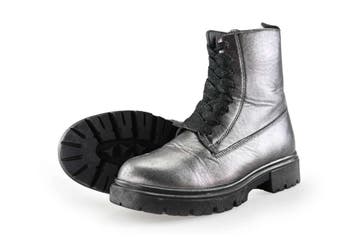 Muyters Veterboots Meisjes in maat 33 Zilver, Verzenden, Schoenen