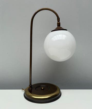 Lampe de bureau - Opaline