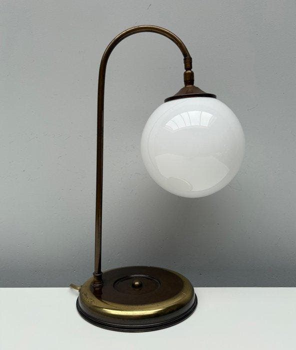 Lampe de bureau - Opaline, Antiquités & Art, Art | Objets design