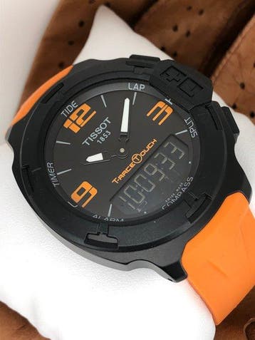 Tissot - T-Race Touch Compass - T081.420.97.057.02 - Homme -, Handtassen en Accessoires, Horloges | Heren, Nieuw
