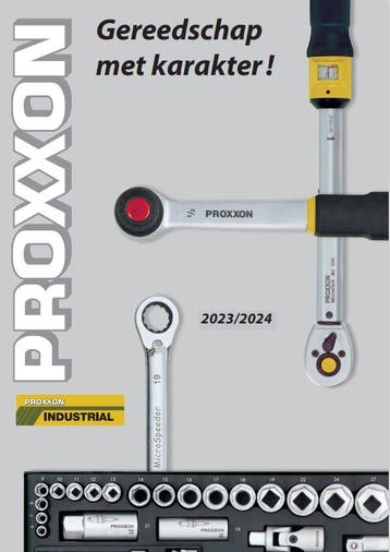 Proxxon - PROXXON CATALOGUS INDUSTRIAL NL 2024 *, Hobby en Vrije tijd, Modelbouw | Overige, Verzenden, Nieuw, 1:50 tot 1:144