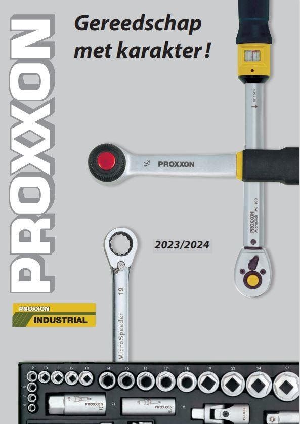 Proxxon - PROXXON CATALOGUS INDUSTRIAL NL 2024 *, Hobby en Vrije tijd, Modelbouw | Overige, 1:50 tot 1:144, Nieuw, Verzenden
