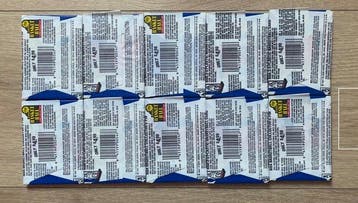 1991 Fleer Michael Jordan - 10 Pack - Excellent (EX), Nieuw