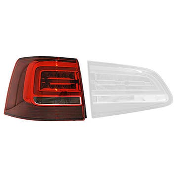 Volkswagen Sharan 2015-2021 Achterlicht Links Buiten LED AL, Auto-onderdelen, Verzenden, Nieuw