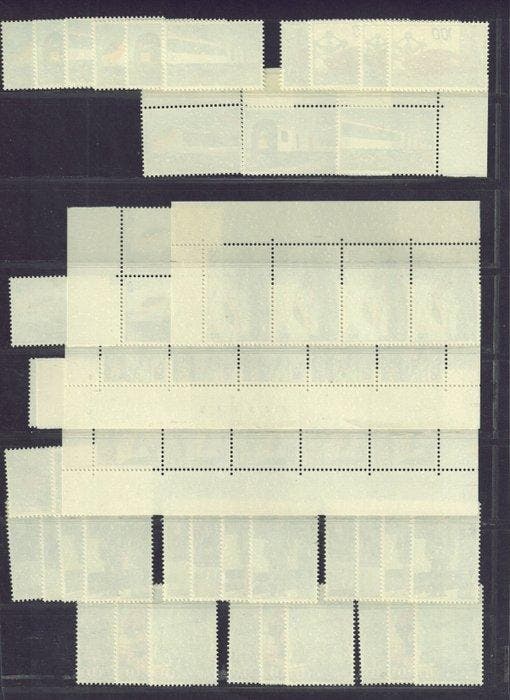 België 1996/2000 - zeer mooi lot in aantallen, w.o. drukdata, Timbres & Monnaies, Timbres | Europe | Belgique