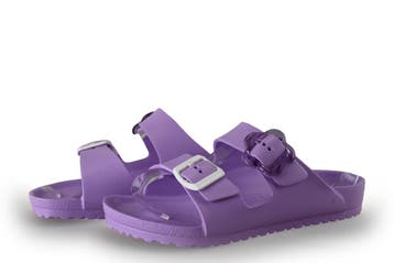 Birkenstock Slippers Meisjes in maat 34 Paars, Kinderen en Baby's, Kinderkleding | Schoenen en Sokken, Verzenden, Jongen of Meisje