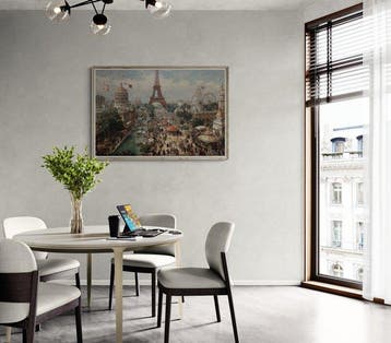 I_KONIQ - Paris 1889 World Expo belle epoque oilpaint style