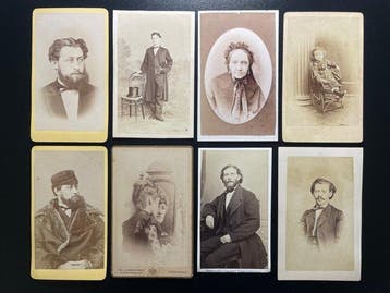 Pabst, Schindler, Conti, usw. - 27 CDV Fotografien aus, Audio, Tv en Foto, Nieuw