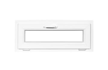 PVC raam draai kiep b90xh40 cm wit, Gevelraam of Ruit, Minder dan 80 cm, 80 tot 120 cm, Nieuw