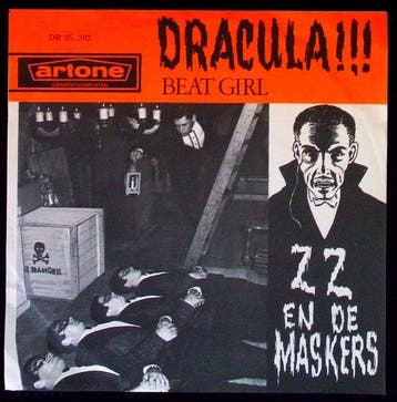 Z Z En De Maskers - Dracula!!! / Beat Girl (7 w/PS) - 45