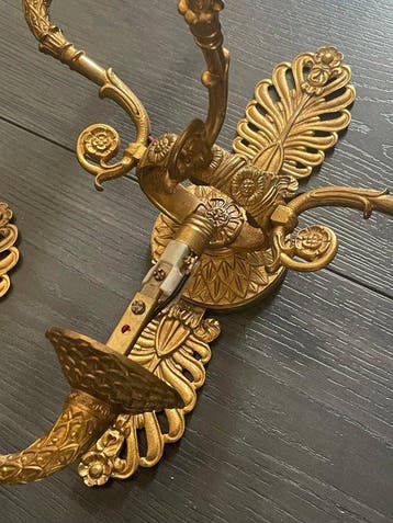 Applique murale - Bronze doré
