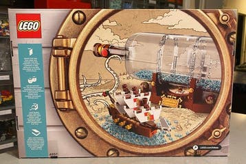 Lego Set - 21313 - Ideas (CUUSOO) - Ship in a Bottle, Nieuw