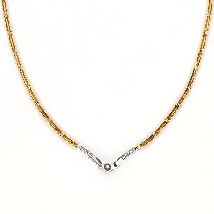 Collier - 14 carats Or jaune Diamant (Naturelle), Bijoux, Sacs & Beauté, Colliers