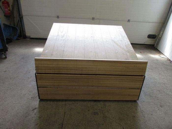 Groente stelling, Groente rek, Stelling, B125 x D125 x H72cm, Zakelijke goederen, Kantoor en Winkelinrichting | Magazijn, Stelling en Opslag