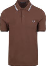 Fred Perry M3600 Polo Bruin Y66 maat Maat 52/54 (L) Heren, Kleding | Heren, Polo's, Maat 52/54 (L), Bruin, Verzenden, Nieuw