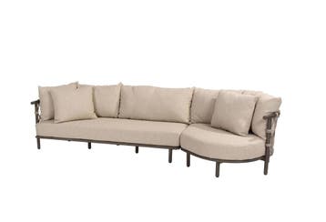 4 Seasons Outdoor Ezra chaise loungebank terre met love, Jardin & Terrasse