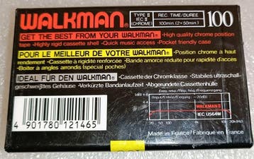Sony - Sony Walkman Type II 90min Cassette audio vierge