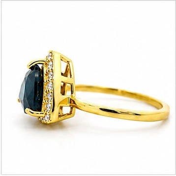 Zonder minimumprijs - Ring - 14 karaat Geel goud, 1,91 gram, Nieuw