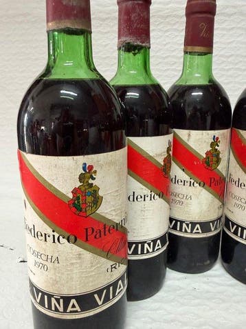 1970 Federico Paternina, Viña Vial - Rioja Crianza - 6