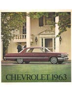 1963 CHEVROLET PROGRAMMA BROCHURE NEDERLANDS