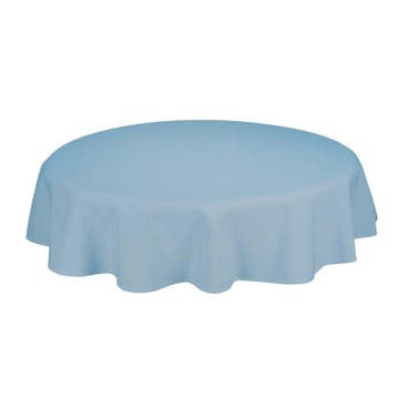 Tafelkleden Rond Duck Egg Blauw 230cm Ø - Treb SP, Verzenden