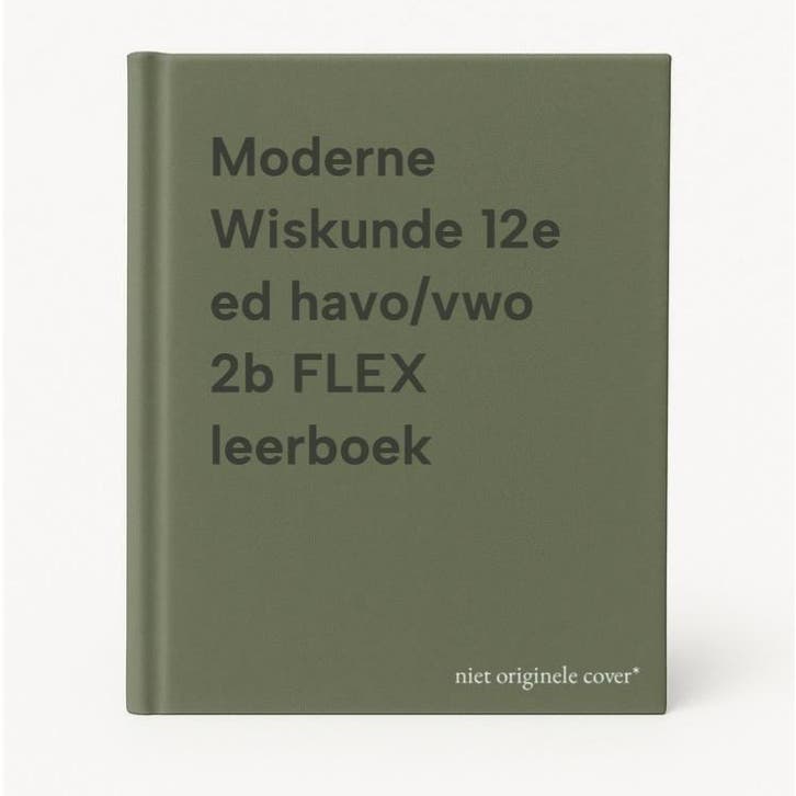 Moderne Wiskunde 12e ed havo/vwo 2b FLEX leerboek, Boeken, Wetenschap, Zo goed als nieuw, Verzenden
