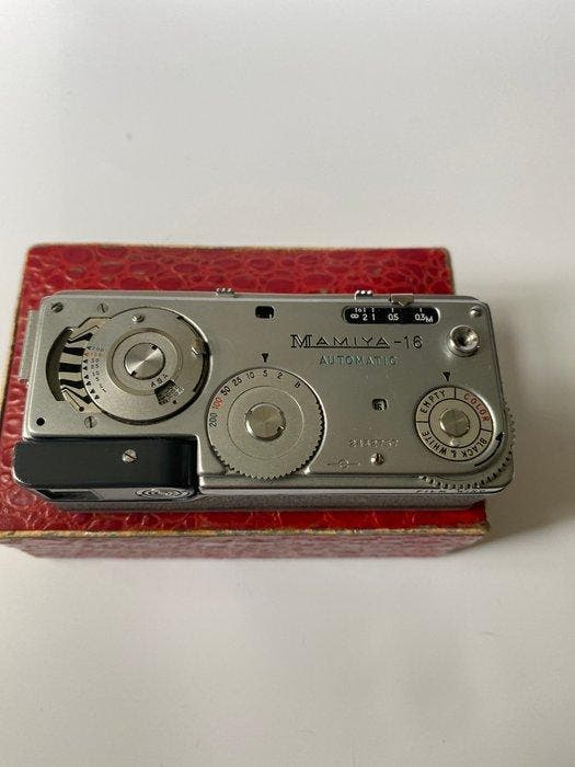 Mamiya -16 Automatic Subminiatuur camera, Audio, Tv en Foto, Fotocamera's Analoog