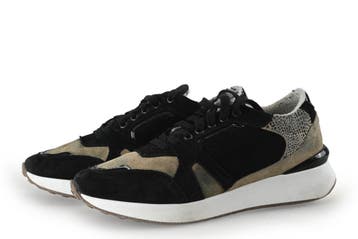 Manfield Sneakers in maat 42 Zwart, Verzenden, Sneakers