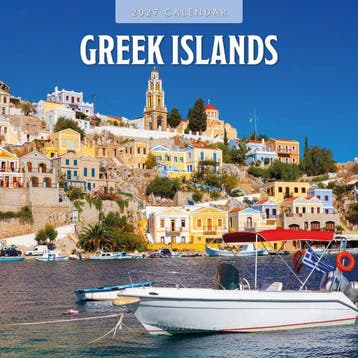 Red Robin Wall Kalender 2027 - Greek Islands, Ophalen of Verzenden
