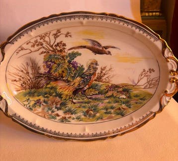 Haviland & Co. Limoges - Plat de service - Porcelaine -