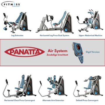 Panatta Sport - Zesdelige Krachtset - Digit Version - Air, Sport en Fitness, Fitnessmaterialen, Ophalen of Verzenden, Nieuw