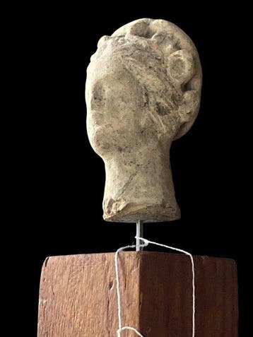 Oud-Grieks Aardewerk Bust - 7 cm (Zonder minimumprijs), Antiek en Kunst