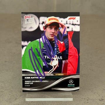 Mercedes - Topps Now - Youngest ever driver to achieve a