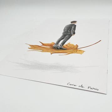 Coco de Paris - Flying on a leaf