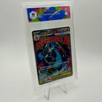 Pokémon - 1 Graded card - Charizard - Graad 10, Nieuw