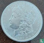 Verenigde Staten 1 dollar 1887 (zilver - zonder letter), Postzegels en Munten, Munten | Amerika, Verzenden, Losse munt, Goud
