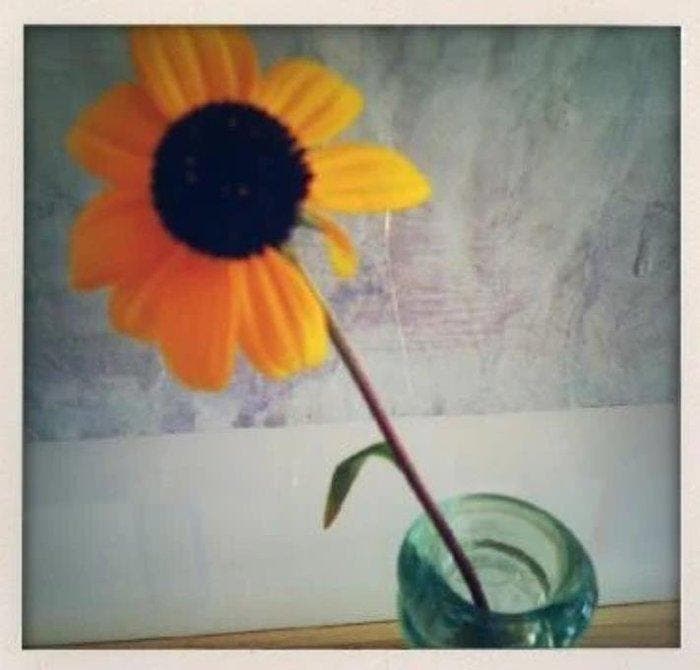 Donald Baechler (1956-2022) - Flower, Antiek en Kunst, Kunst | Designobjecten