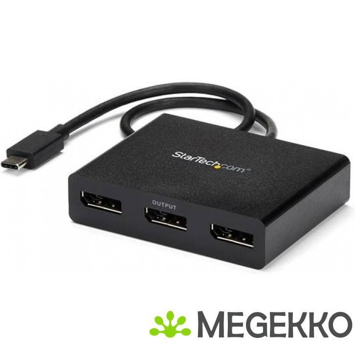 StarTech.com USB-C naar DisplayPort multi-monitor video, Computers en Software, Overige Computers en Software, Nieuw, Verzenden