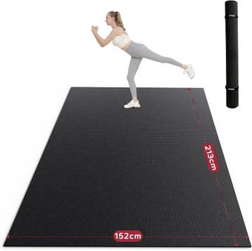 HAPBEAR XXL Fitnessmat 0.8cm | Retour deal | 34% korting, Sport en Fitness, Yoga en Pilates, Verzenden, Zo goed als nieuw, Yogamat
