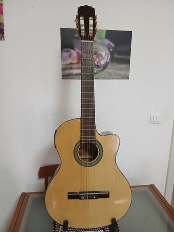 Aria - AK-30CE - - Klassieke gitaar - China - 2011 (Zonder, Nieuw