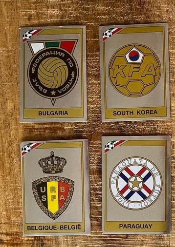 1986 Panini World Cup Stickers 17/24 selecciones - 17