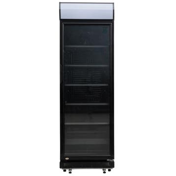 Koelkast | 347L | Zwart | 0°C/+10°C | Geforceerd |, Verzenden, Nieuw in verpakking
