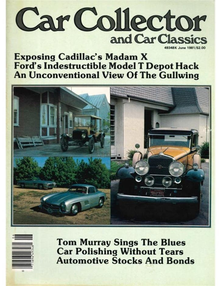 1981 CAR COLLECTOR AND CAR CLASSICS MAGAZINE 06 ENGELS, Livres, Autos | Brochures & Magazines