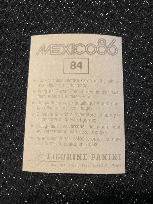 1986 Panini Mexico 86 World Cup Diego Maradona - 1 Card -, Collections, Autocollants