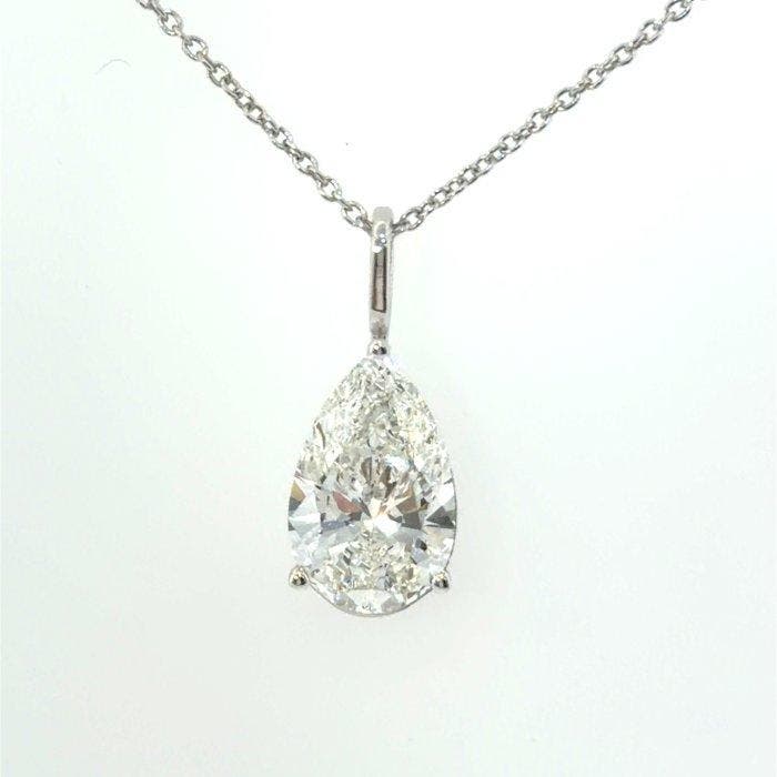 Zonder minimumprijs - Halsketting - 14 karaat Witgoud -, Handtassen en Accessoires, Kettingen